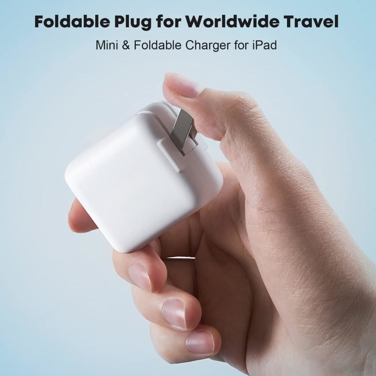 iPad iPhone Charger Fast Charging [ Apple Certified ] 2Set 6FT USB to Lightning Cable iPad Cord with 12W Foldable Block i Phone Charging Travel Wall Plug Compatible with i Pad, iPadPro, iPadAir,iPhone thumbnail 3