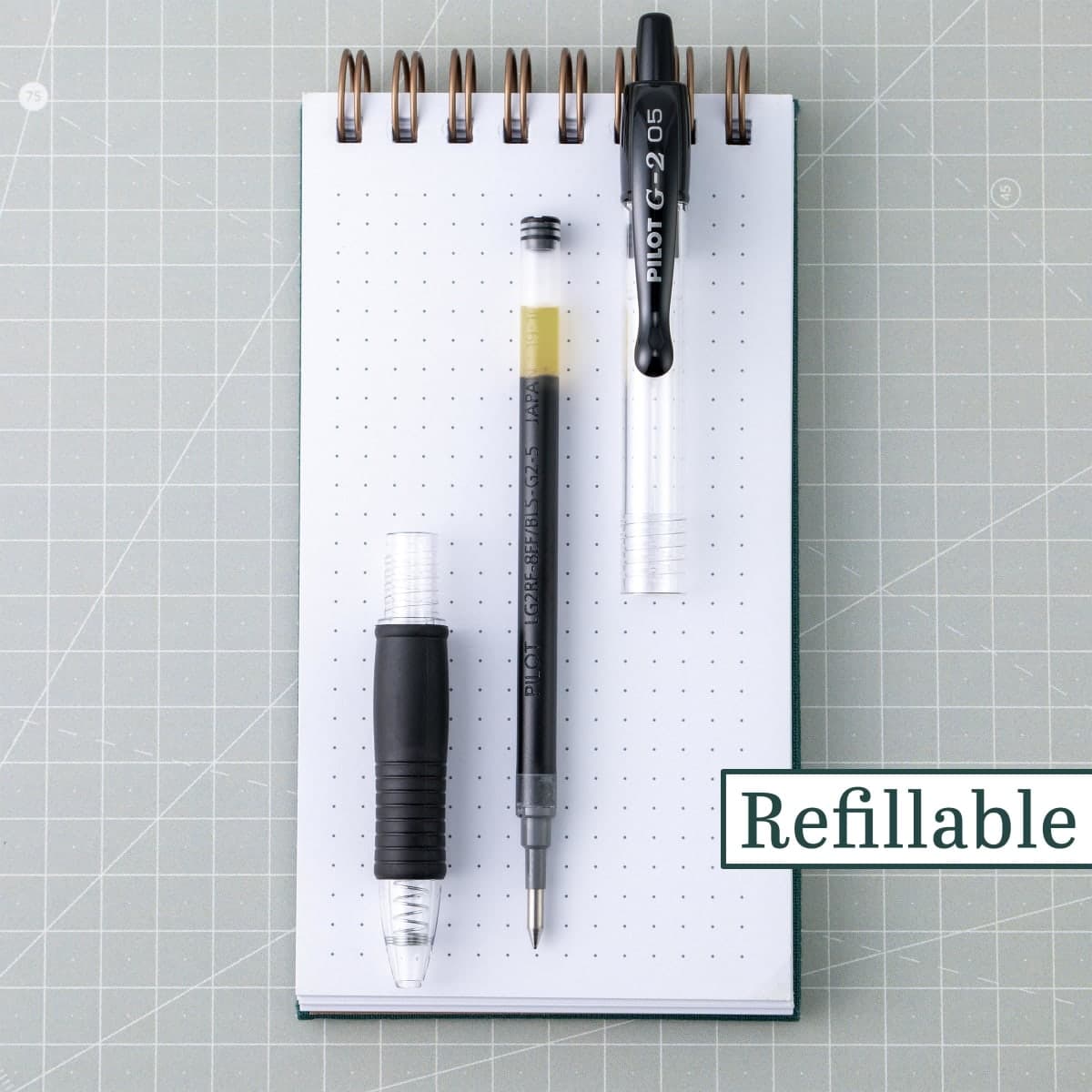 Pilot G2 Retractable Premium Gel Ink Roller Ball Pens, Extra Fine Point, Black, Box of 12 -31002 thumbnail 4