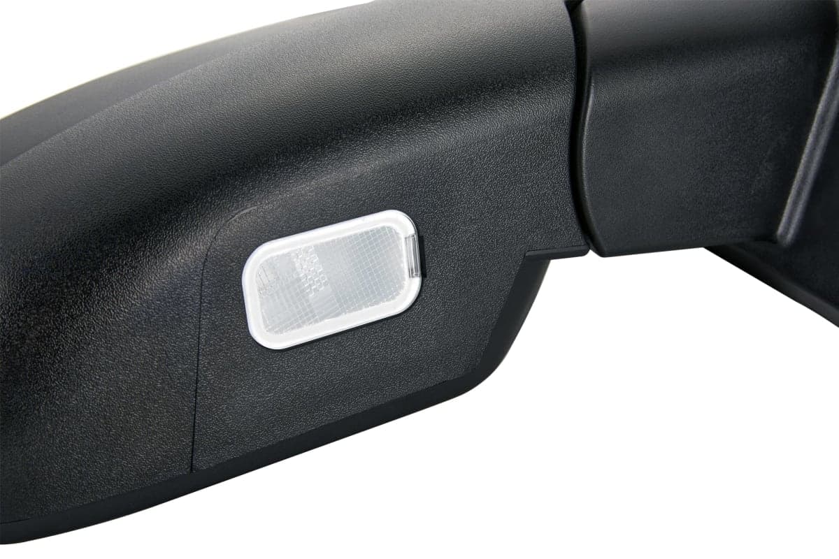 ZAPOSTS Side View Mirror Fit for 07-13 Chevy Silverado 1500 2500 HD 3500,for GMC Sierra 1500 2500 HD,Yukon/Yukon XL 1500-Black Power Heated Arrow Turn Signal Puddle Light Passenger Side Manual Folding thumbnail 2