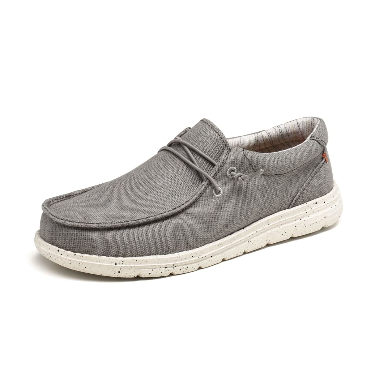 Bruno Marc Women's SBLS225W Slip-on Loafers Shoes Casual Sneakers Walking Boat Shoes, Grey, Size 8.5