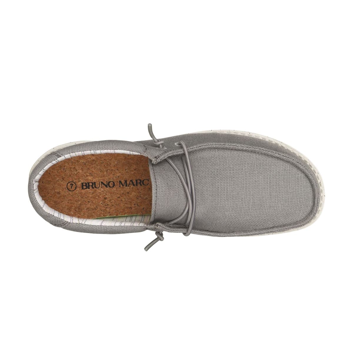 Bruno Marc Women's SBLS225W Slip-on Loafers Shoes Casual Sneakers Walking Boat Shoes, Grey, Size 8.5 thumbnail 4
