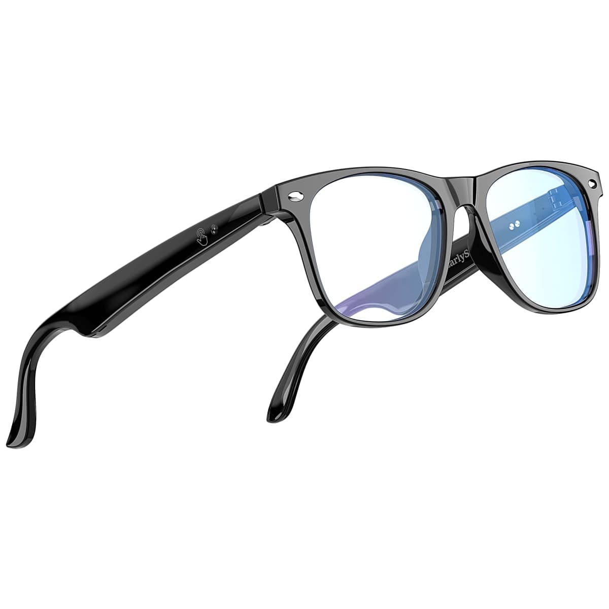 EarlySincere AI Translation smart Glasses with Chat GPT Bluetooth for Men and Women 163 Language Changing Lenses transpare — image 1
