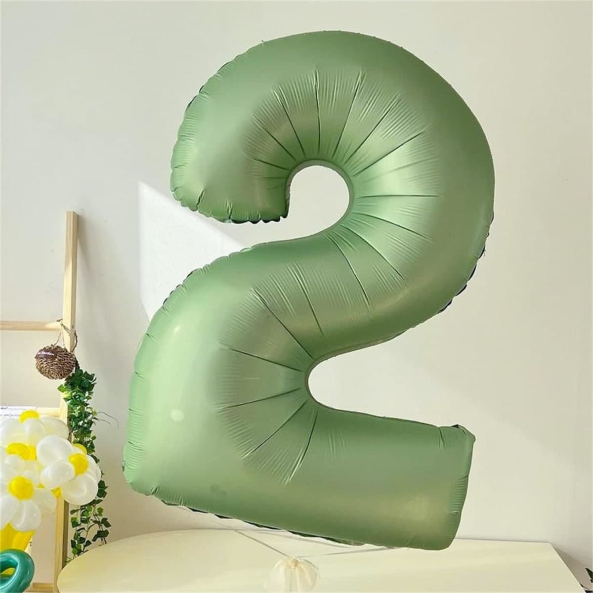 Pastel Pink 1 Balloons, 40 Inch Giant Light Pink Helium Foil Number 0-9 for Girls, Self Inflating 1st Birthday Balloon for Women Anniversary Baby Shower Princess Party Decorations Supplies thumbnail 5