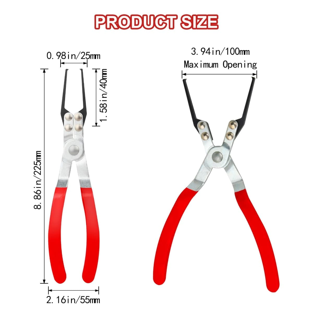 Aleric Fuse Puller Pliers, Relay Puller Pliers, Automotive Fuse Removal Tool, Car Electrical Remover Tool thumbnail 5