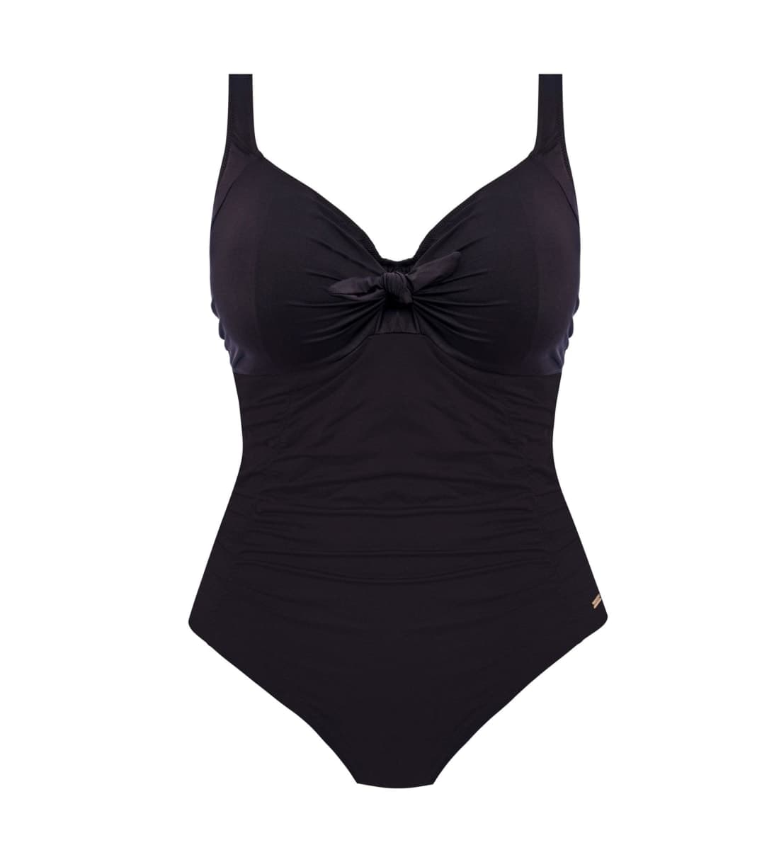 Fantasie Swim Womens Merissa Underwire Swimsuit, Black, 38E — image 1
