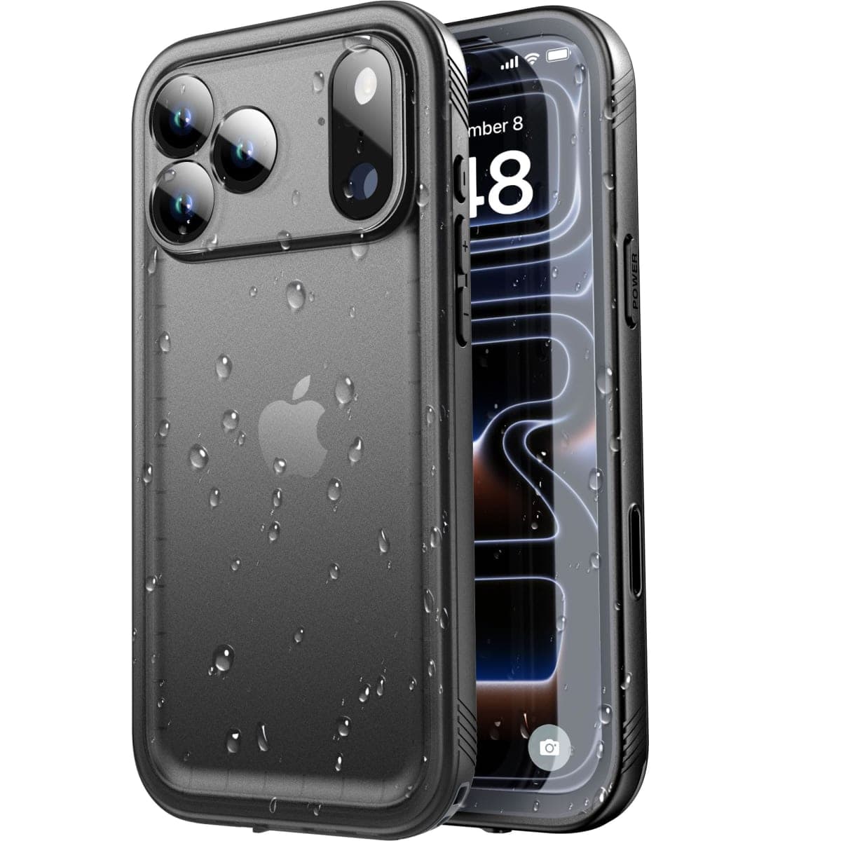 SPORTLINK for iPhone 17 Pro Waterproof Case, IP68 Certified 6.6ft Drop Proof Shockproof, Full Body Heavy Duty Rugged Built-in Screen Protector, Underwater Camera Ready, Dustproof with Lanyard (2025) — image 1