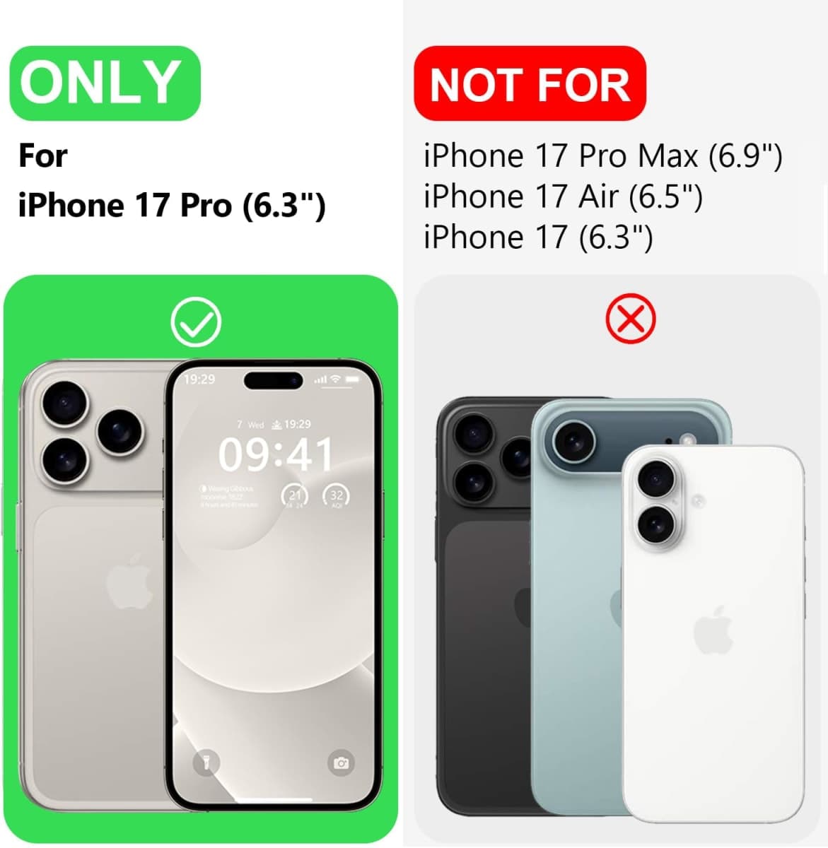 LOVE 3000 Designed for iPhone 17 Pro Case, Premium Silicone [Compatible with Magsafe][Soft Anti-Scratch Microfiber Lining] Shockproof Protective Phone Case for Men Women 6.3", Navy Blue thumbnail 4
