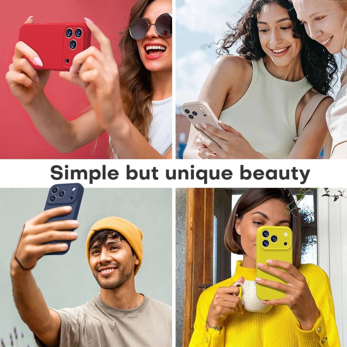 LOVE 3000 Designed for iPhone 17 Pro Case, Premium Silicone [Compatible with Magsafe][Soft Anti-Scratch Microfiber Lining] Shockproof Protective Phone Case for Men Women 6.3", Navy Blue thumbnail 5