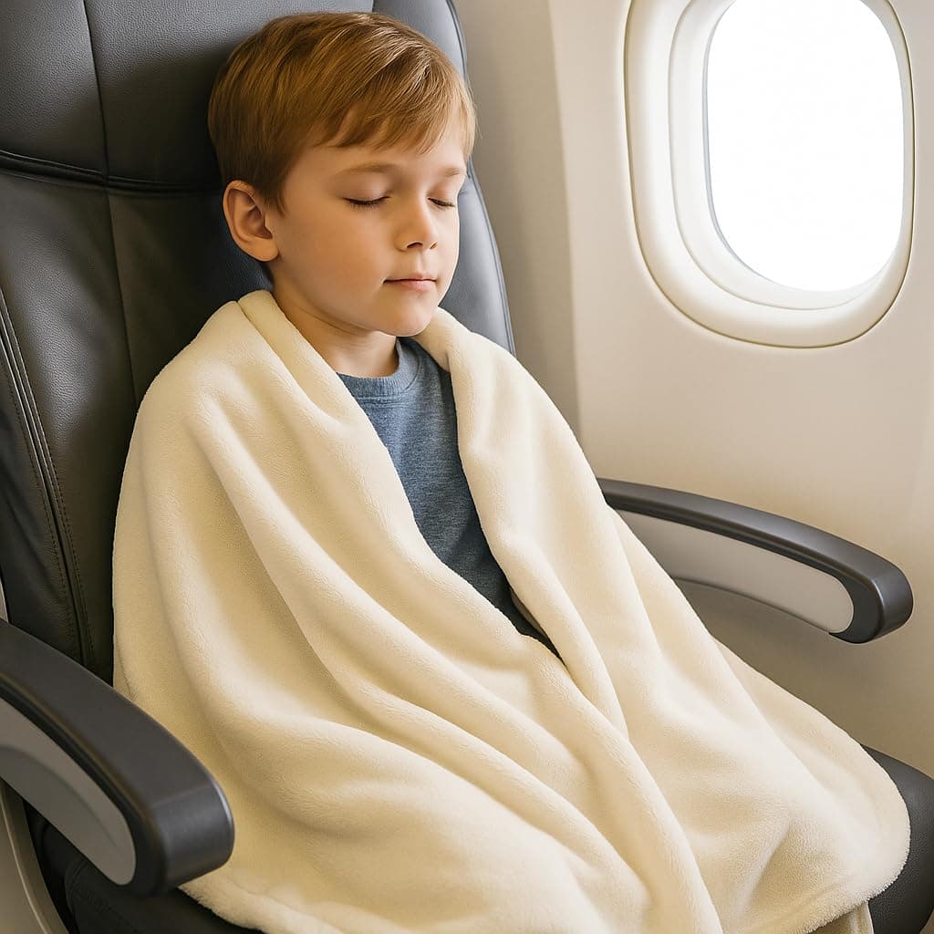 Continental Bedding - Super Soft Flannel Fleece Throw Blanket, Lightweight 320GSM, Great for Sofas, Couches, Beds, Camping, and Travel, The Whole Room Feels Soft and Cozy thumbnail 3