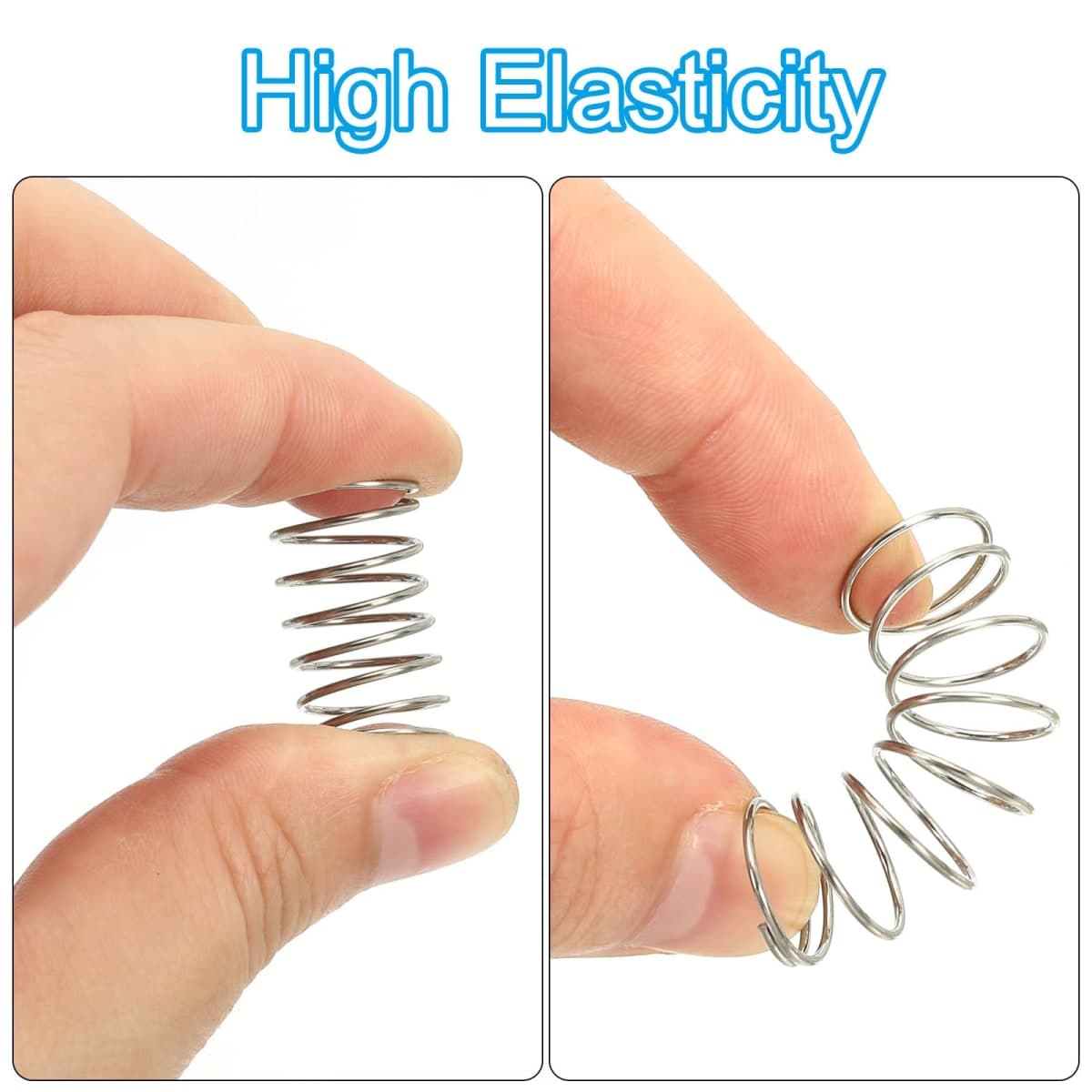 PATIKIL Compression Spring, 1mm Wire Dia x 12mm OD x 35mm L, 10 Pcs 304 Stainless Steel Mechanical Extension Small Springs Pen Springs Assortment Kit for Shop and Home Repairs thumbnail 3