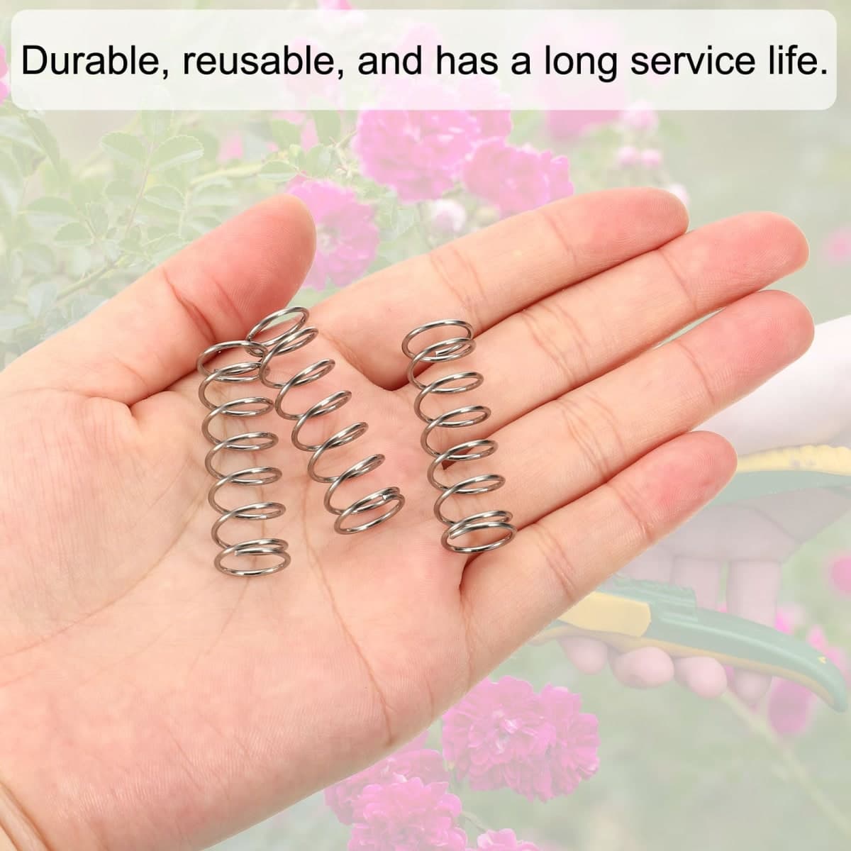 PATIKIL Compression Spring, 1mm Wire Dia x 12mm OD x 35mm L, 10 Pcs 304 Stainless Steel Mechanical Extension Small Springs Pen Springs Assortment Kit for Shop and Home Repairs thumbnail 4