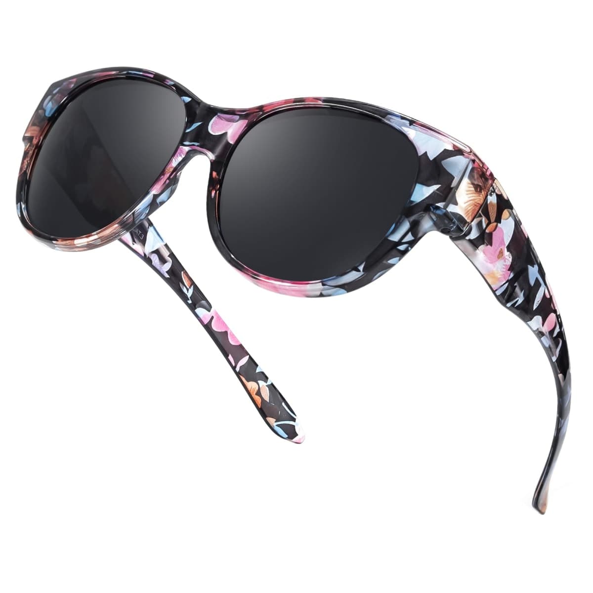 TJUTR Fit Over Glasses Sunglasses for Women, Polarized Oversized Sun Glasses with UV400 Protection — image 1