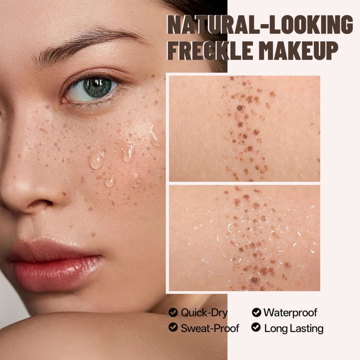 Freckle Stamp - Waterproof Faux Freckle Pen, Natural-Looking Lifelike Freckle Makeup (#3-Coffee) thumbnail 3