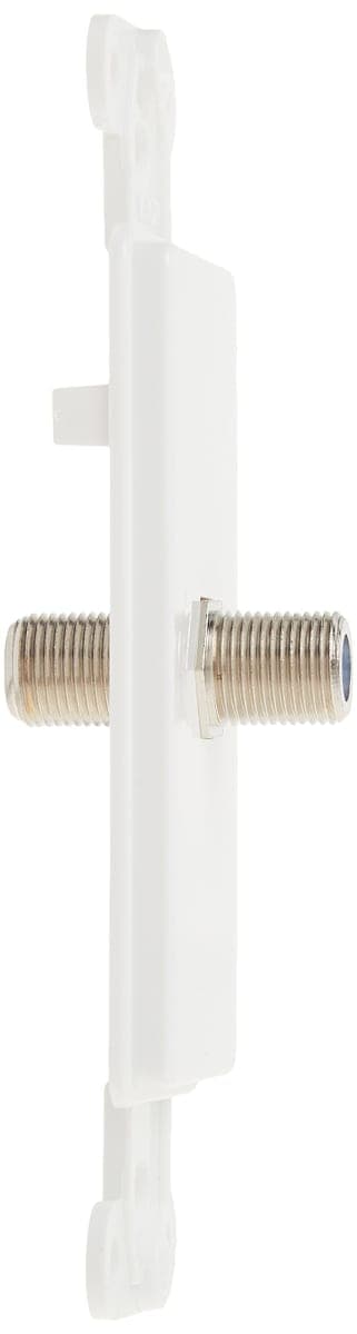 Leviton F Connector, Decora Insert, 40681-00W, White thumbnail 4