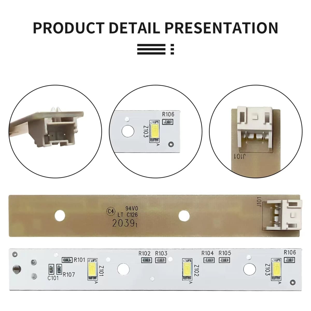 WR55X26671 for GE refrigerator led light board brand thumbnail 3