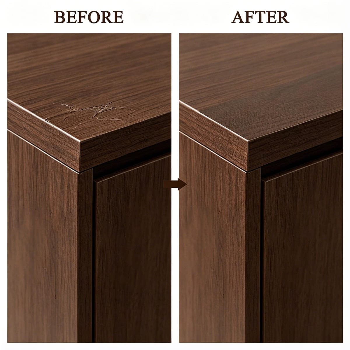 GSCIT Club Wood Grain Repair Tape, 2.4 inch X 15ft Self Adhesive Walnut Grain Repair Patch for Tables, Chairs, Baseboards, Doors, Windows, Floors, Handicraft DIY. thumbnail 3
