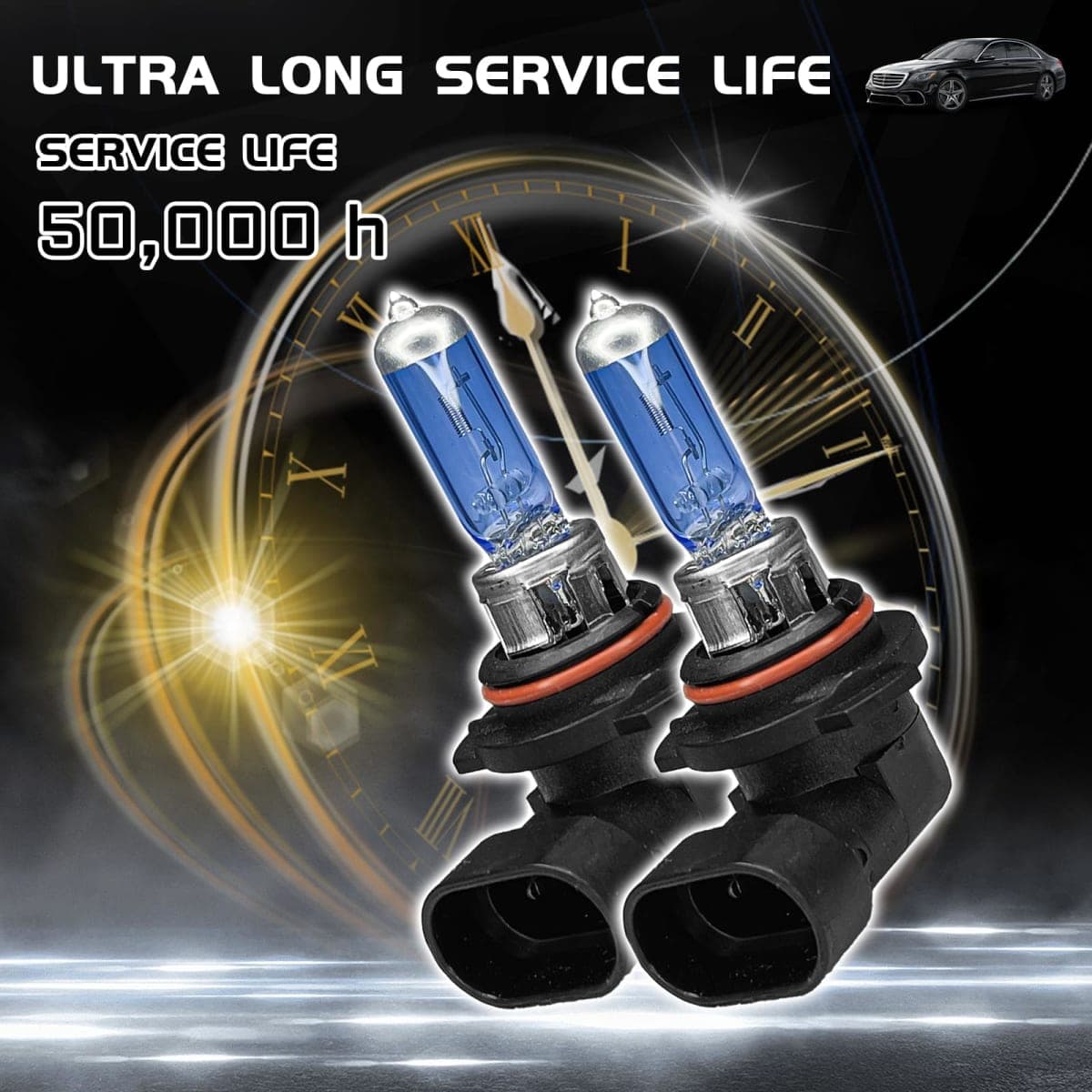 SamWinGear 9006 Headlight Bulb 9006 Halogen Head Light Bulbs, Ultra White Halogen Headlight Bulb 12V 100W High Beam Low Beam Fog Light Bulbs, Universal Light Lamp for Most Cars, Trucks, SUVs (9006) thumbnail 4