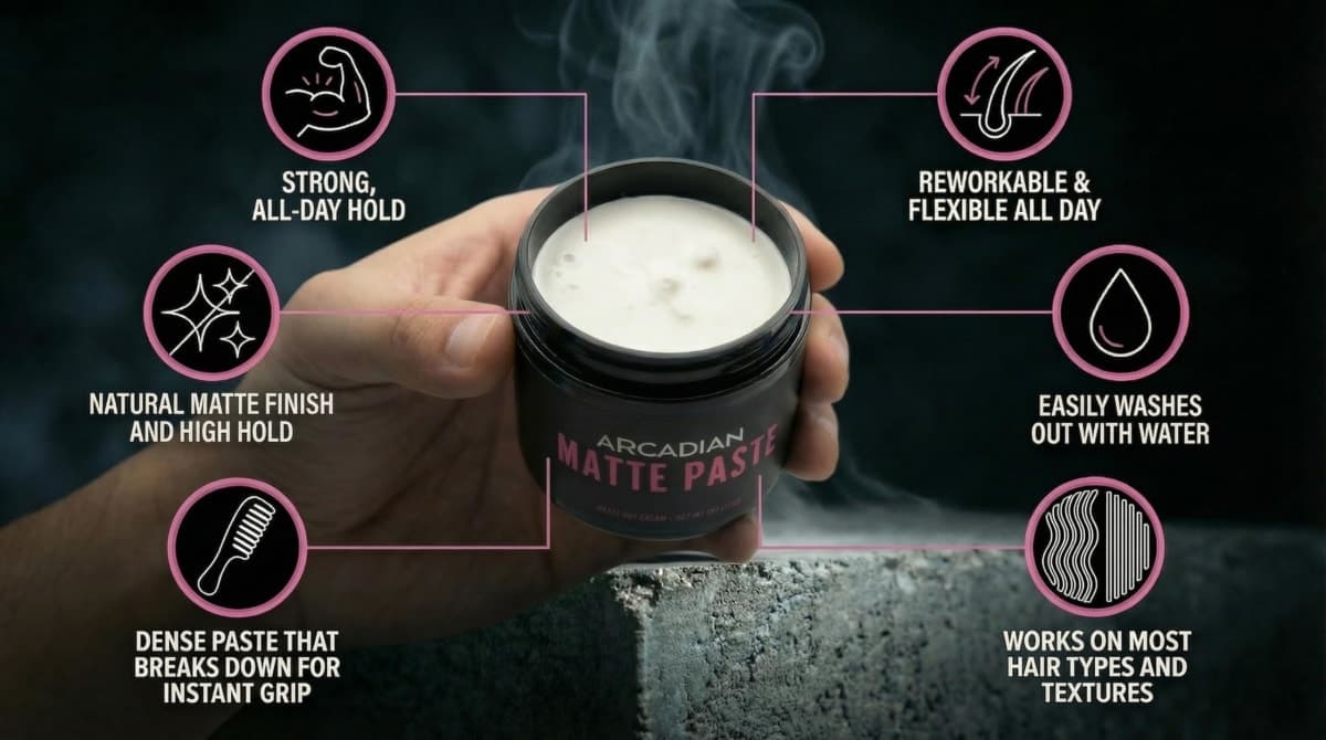 Arcadian Grooming Matte Paste thumbnail 2