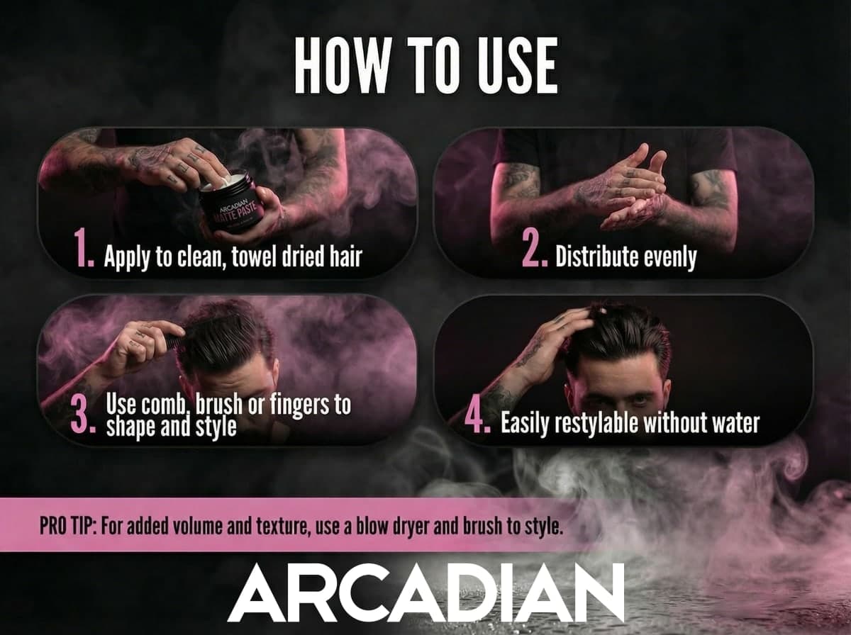 Arcadian Grooming Matte Paste thumbnail 4