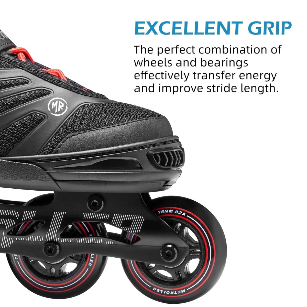 METROLLER Women Inline Skates Men Skates for Adult Female Male Adjustable Inline for Teens Boys and Girls thumbnail 5