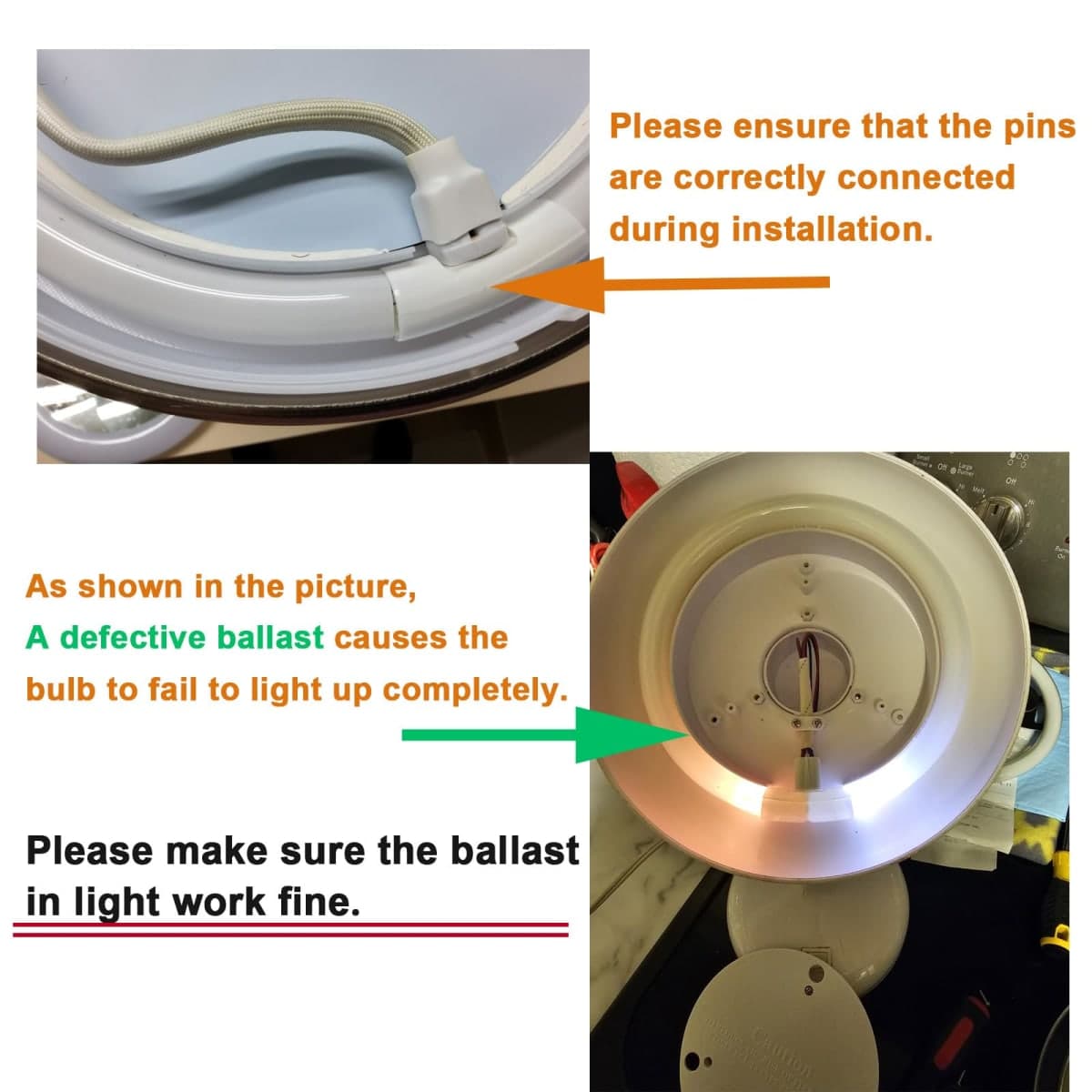 T5 22W Circular Bulb,7.25 inch 22W T5 Fluorescent Round Tube Replacement for Floxite, Zadro, Rialto Makeup Magnifying Vanity Mirror, 6500K Daylight thumbnail 5