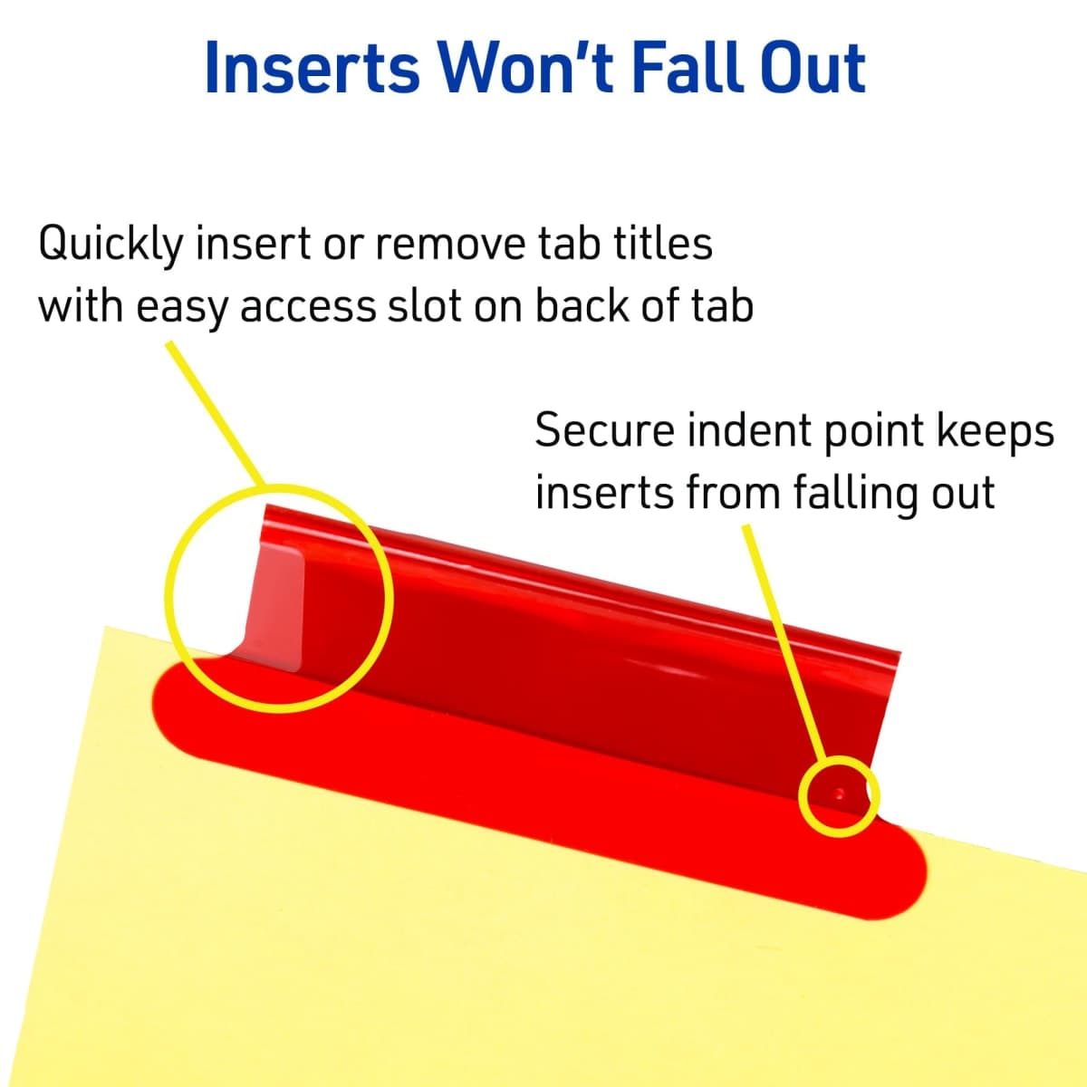 Avery Big Tab Insertable Dividers, 8-Tab Set (11111) thumbnail 3