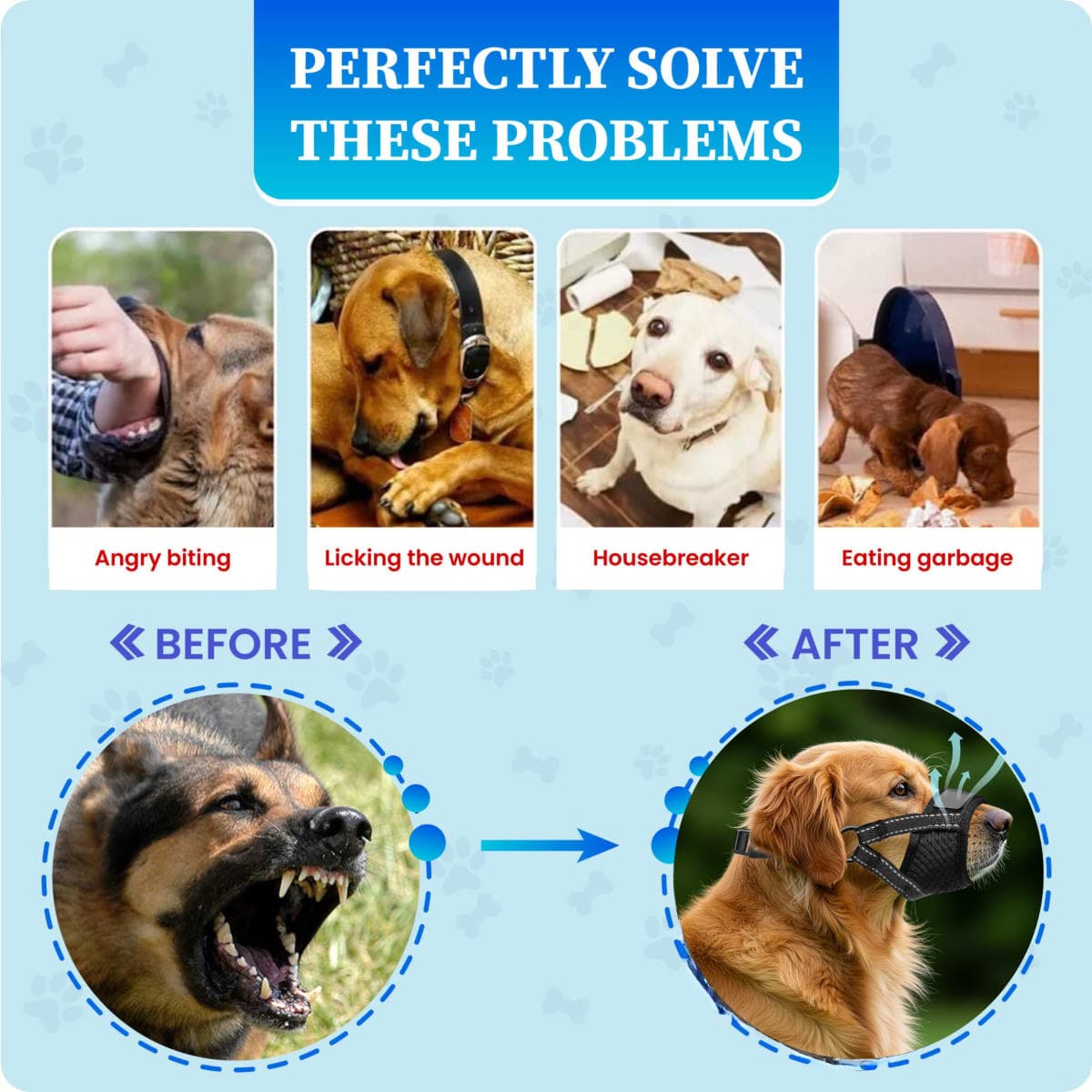 Dog Muzzle for Small Dogs thumbnail 4
