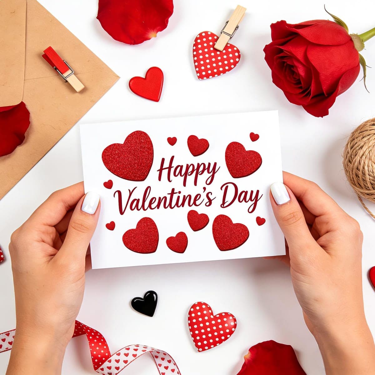 928Pcs Glitter Valentines Heart Stickers, Self-Adhesive Glitter Foam Heart Shape Craft Supplies Sticker thumbnail 4