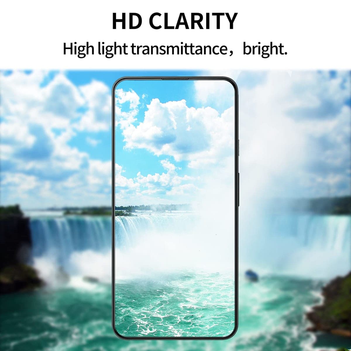 iCsapr 4 Pack Glass Screen Protector Compatible for Motorola Edge 2022 / XT2205 [9H Hardness]-HD Screen Tempered Glass, Scratch Resistant,Easy Install [Case Friendly] thumbnail 2