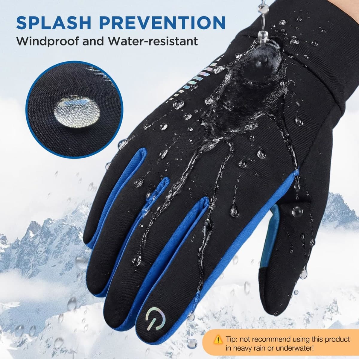 SIMARI Kids Winter Gloves Touchscreen Warm Thermal for Boys Girls Running Cycling Soccer Football Rugby in Cold Weather thumbnail 4