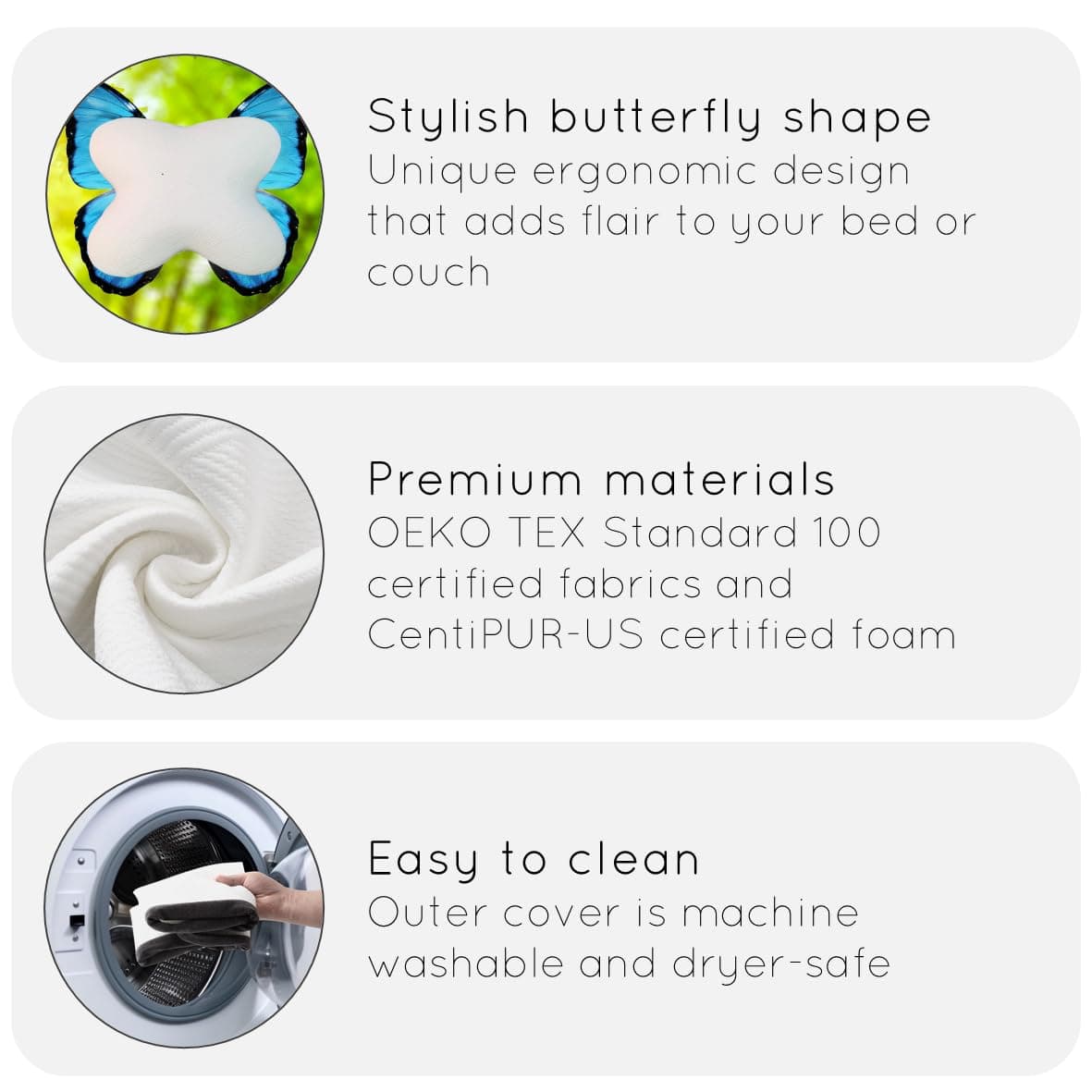 pillosophy Butterfly Pillow thumbnail 5