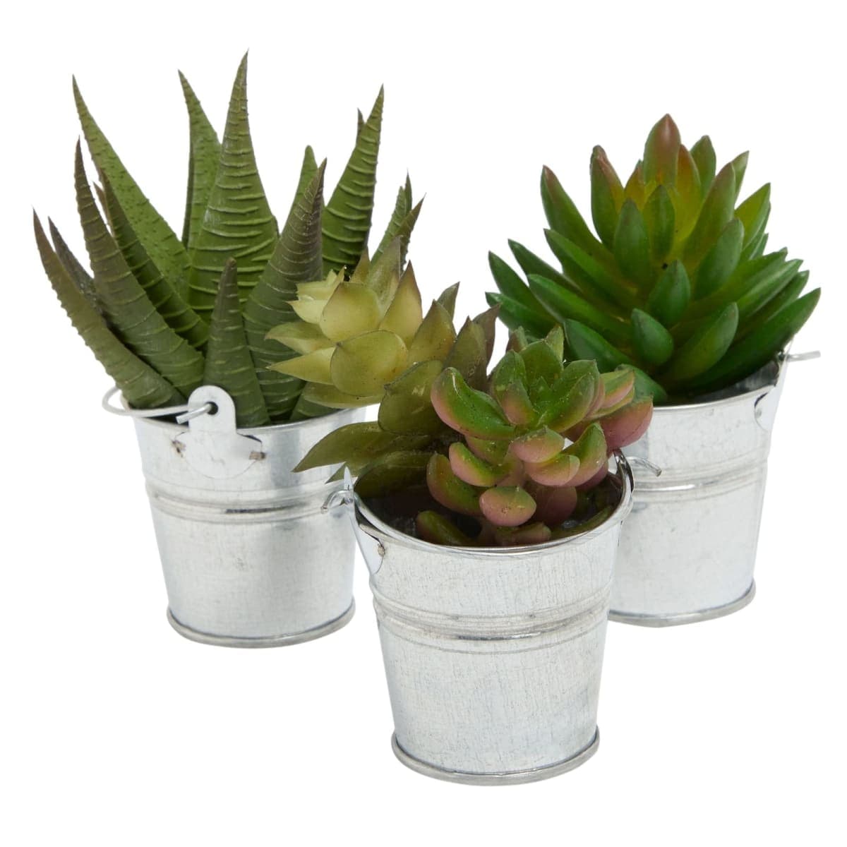Juvale Mini Metal Buckets - 2 x 2 in, Silver, Pack of 24 - Mini Tin Buckets & Metal Tins with Handles for Party Favors, Crafts & Galvanized Decor thumbnail 5