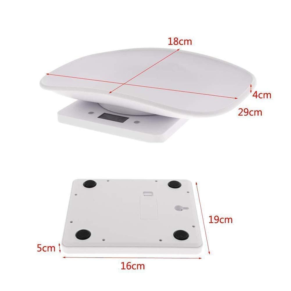 Digital Pet Scale Multi-Function Food Weight Scale, Smart Small Baby Pet Dog Cat Scale 22 Pound (lbs) Capacity, Accurate Digital Scale for Baby Food Accurately/Puppy/Cat/Small Animals (1) thumbnail 3