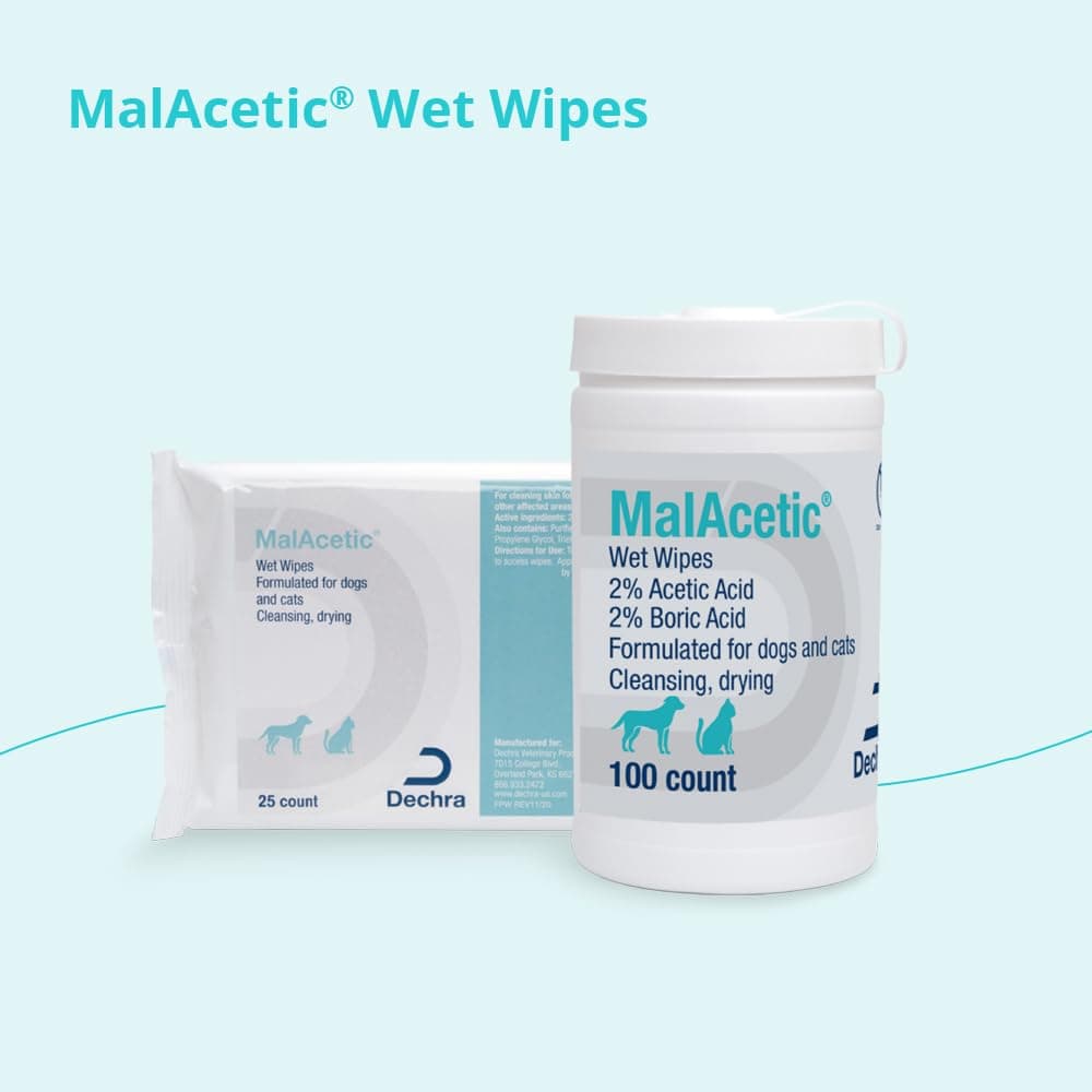 MalAcetic Wet Wipes for Dogs and Cats 100 Count thumbnail 4