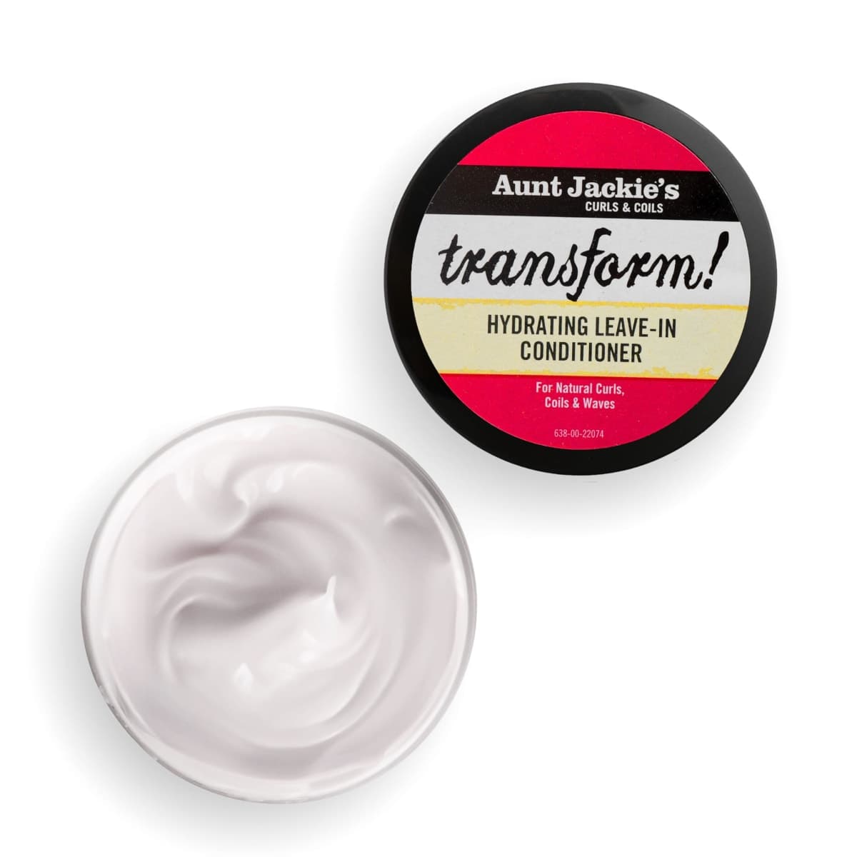 Aunt Jackie's Curls and Coils Transform Hydrating Leave-In Creme Conditioner for All Hair Types and Textures, 15 oz thumbnail 4