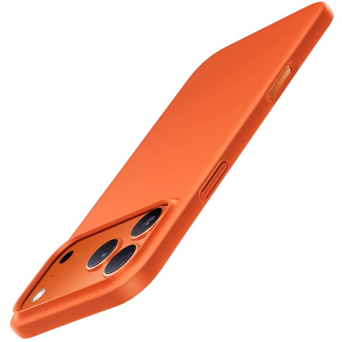 TORRAS Slim Fit for iPhone 17 Pro Max Case, Ultra Thin 17 Pro Max Case, Lightweight Matte Anti-Scratch Hard PC Cover Phone Case for iPhone 17 Pro Max 6.9 inch,Cosmic Orange — image 1