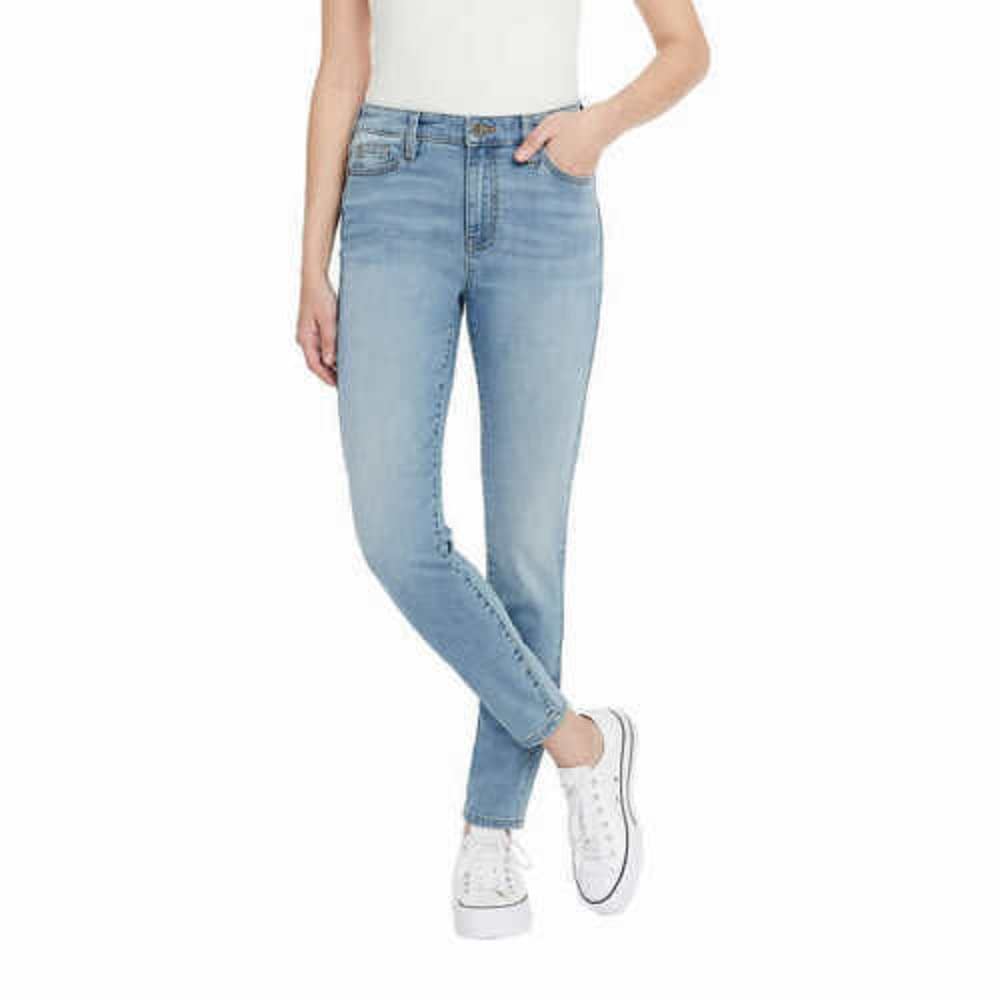 Buffalo David Bitton Women's Mollie High-Rise Stretch Skinny Jeans, South Coast, 26W x 2L thumbnail 2