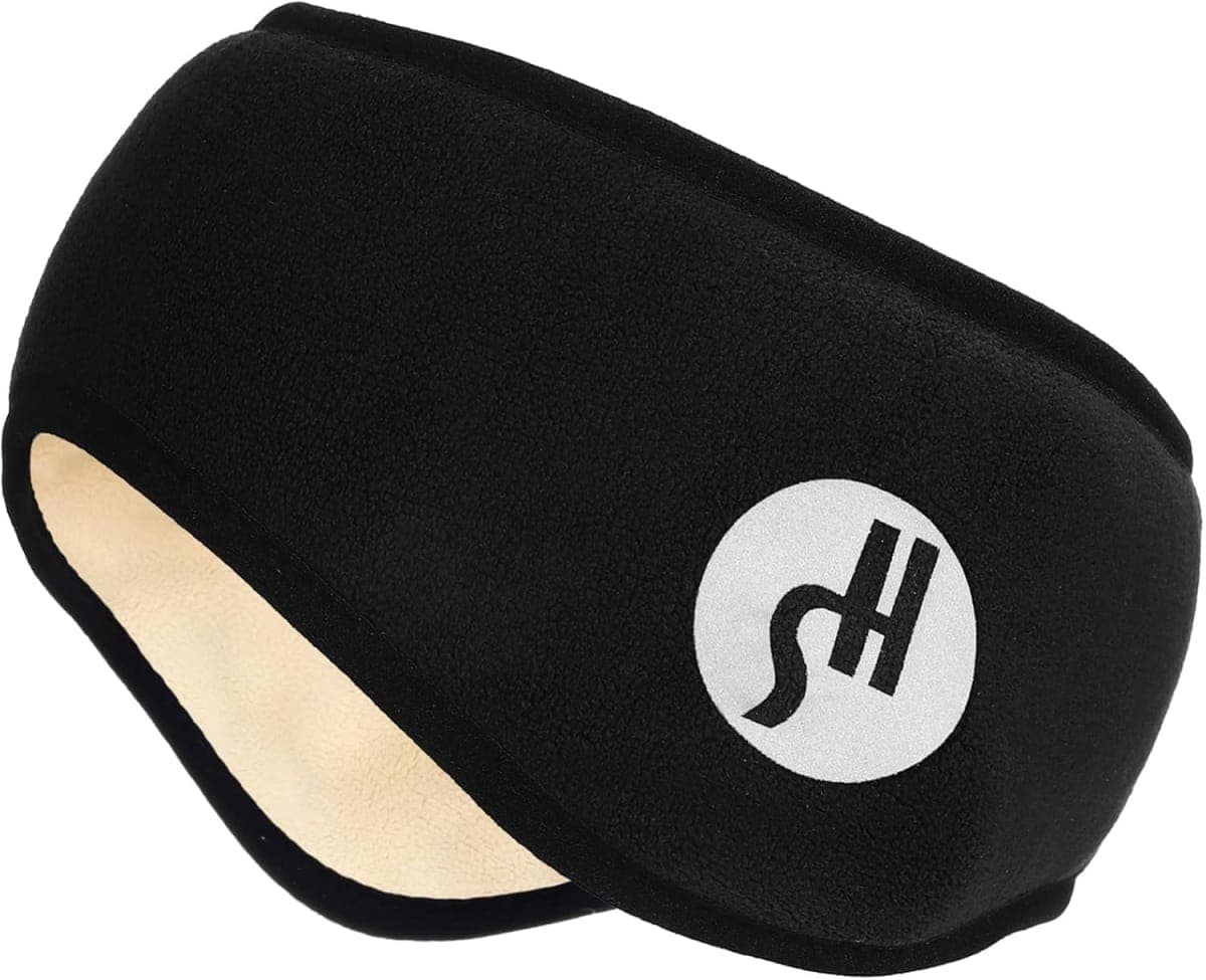 1Pcs Sleeping Earmuff Headband Earmuff Cover Sleeping Ear Muff 2 in 1 Ear Mask and Eye Mask Winter Ear Warmer for Sleeping or Sports — image 1