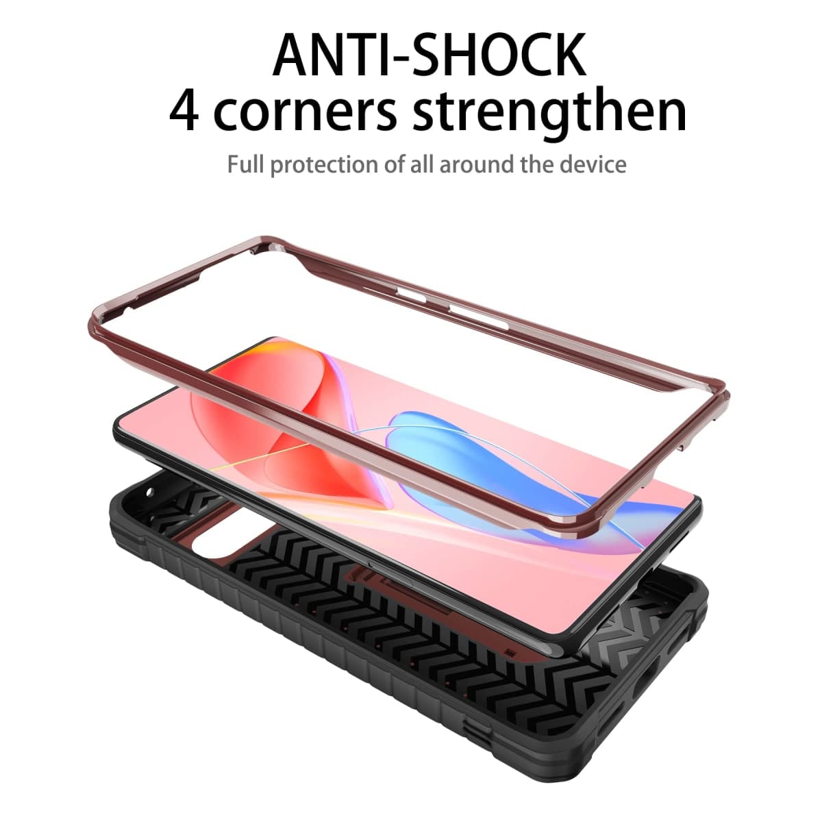DUOPAL for Google Pixel 7 Pro Case,Military Grade Protection Shockproof Case Built-in Kickstand Compatible with Google 7 Pro Phone 6.7 Inch (Black) thumbnail 3