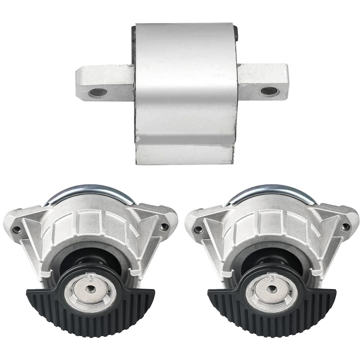 Engine Motor Mount Transmission Mount Set of 3, Compatible with Mercedes-Benz C300 2008-2011, C350 2008-2015, E350 2010-2016, E400 2014-2017, 3.0L 3.5L, OE: A4017, A4095,