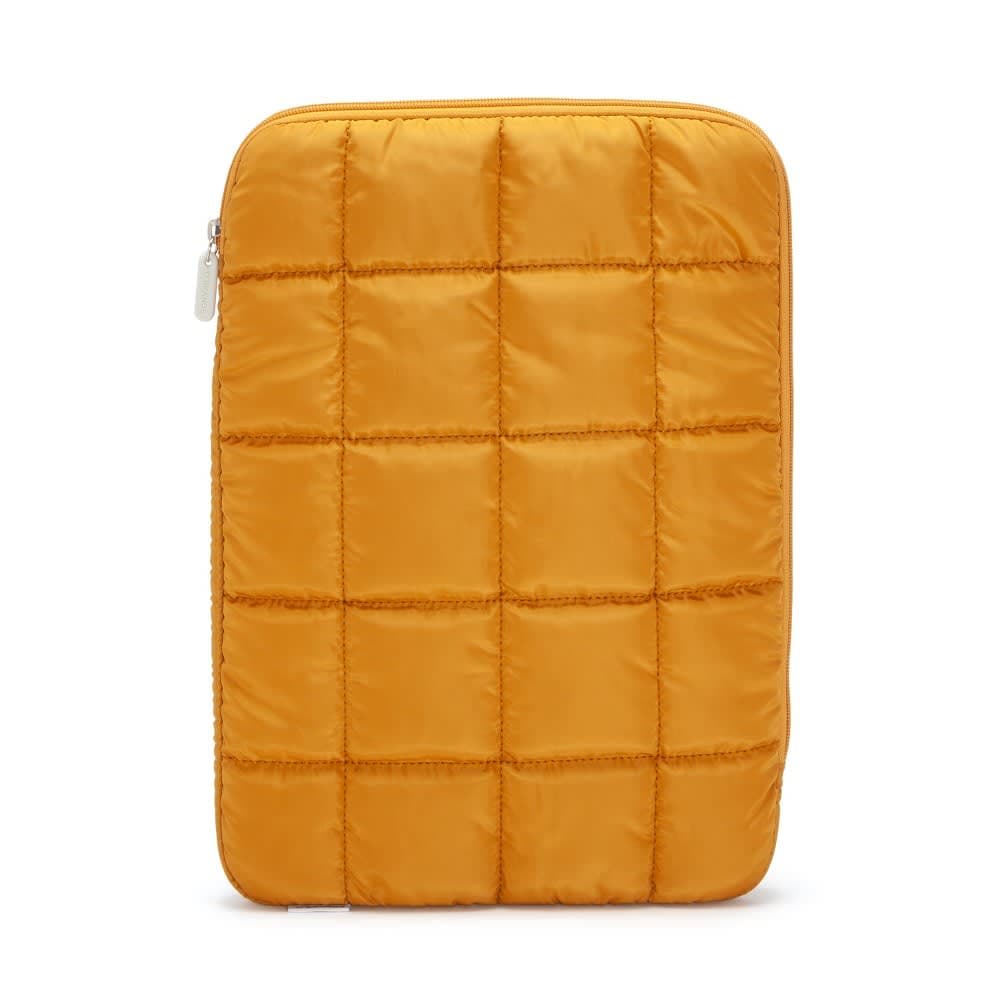 U Brands 15 x10.5  Nylon Puffer Laptop Pouch Acorn thumbnail 2