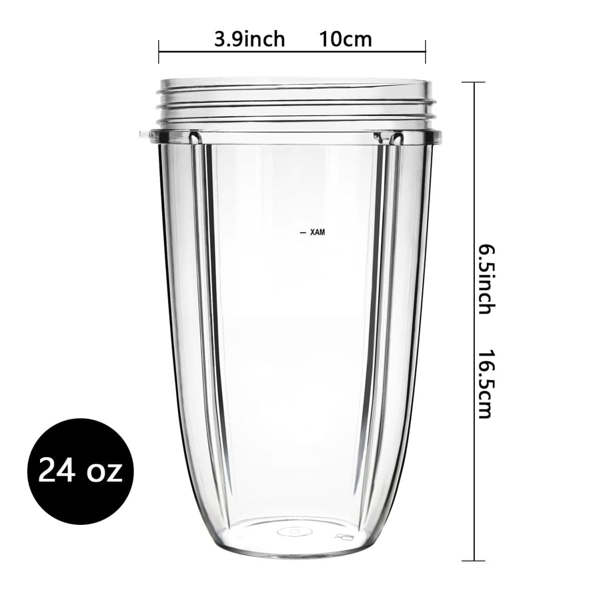 Replacement Cups for Nutribullet Replacement Parts 24oz Blender Cups Compatible with NutriBullet 600w and 900w Blender thumbnail 5