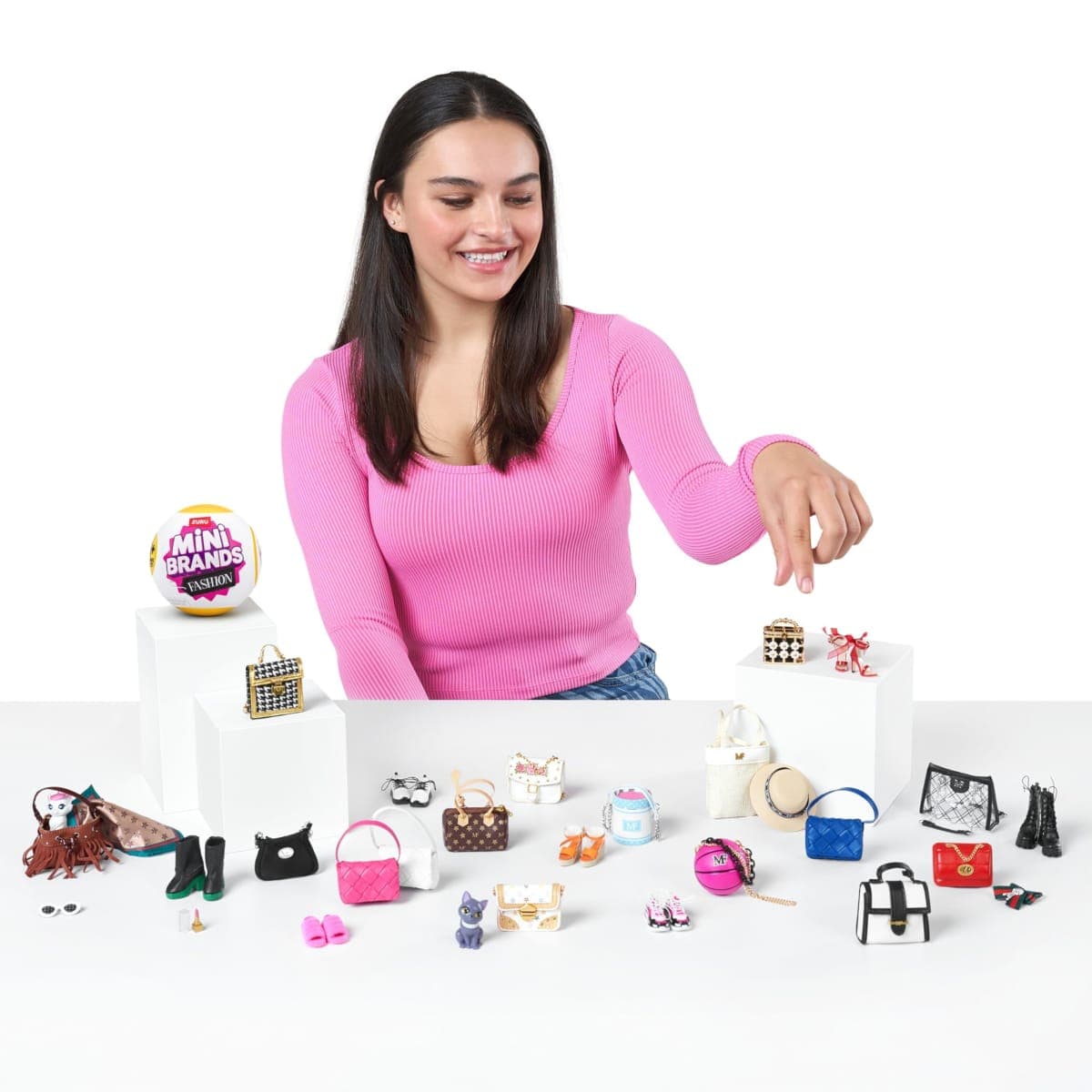Mini Brands Fashion Series 3 by ZURU, Collectible Mystery Capsule, Toy for Girls, Realistic Miniature Baby, Playset and Accessories thumbnail 5