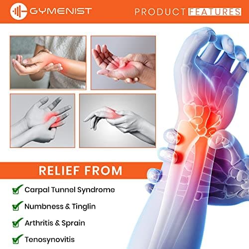 GYMENIST Pair of Wrist Weights with Hole for Thumb, Great for Running & All Kind of Cardio Exercises (2 LB Pair) thumbnail 5