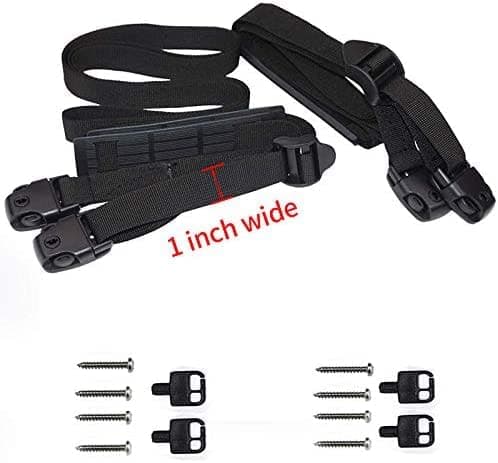 UCEDER 2 PCS Heavy Duty Hot Tub Cover Wind Straps FITS Most SPAS Locks Adjustable Length 67"~116" thumbnail 5