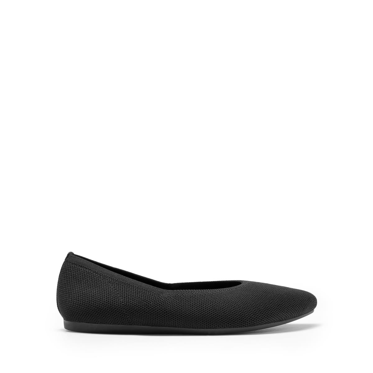DREAM PAIRS Pointed Toe Flats for Women, Comfortable Dressy Knit Ballet Flats with Arch Support, Women's Dress Shoes for Work Office Business Casual Travel, Black, 7.5 thumbnail 3