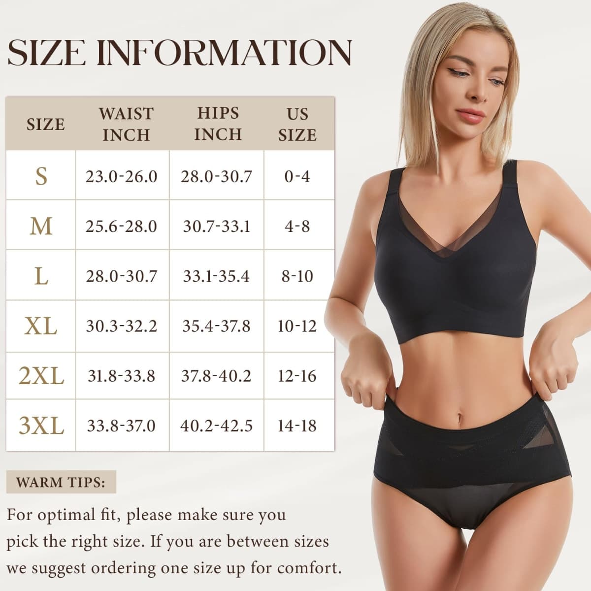 Yekartary Tummy Control Shapewear Seamless Butt Lifter Panties Low Rise Body Shaper Briefs Women Compression Girdle Underwear, Black, X-Large thumbnail 5