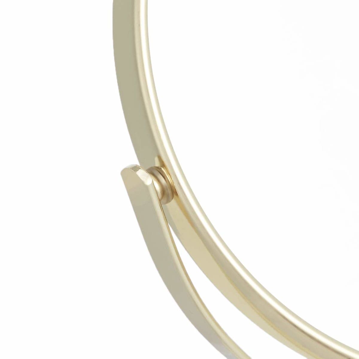 Amazon Basics Vanity Mirror - 1X/5X Magnification, Gold thumbnail 4