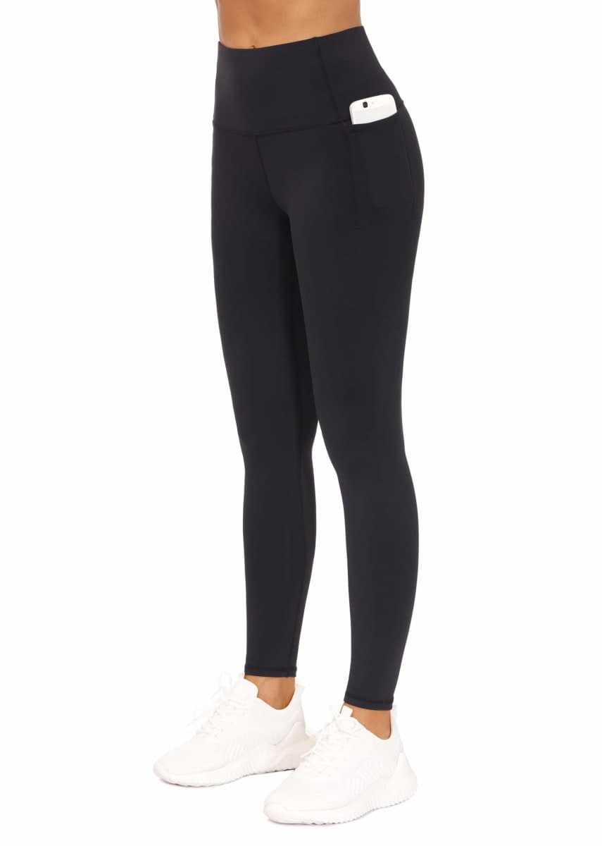 THE GYM PEOPLE Tummy Control Workout Leggings with Pockets High Waist Athletic Yoga Pants for Women Running, Fitness thumbnail 2