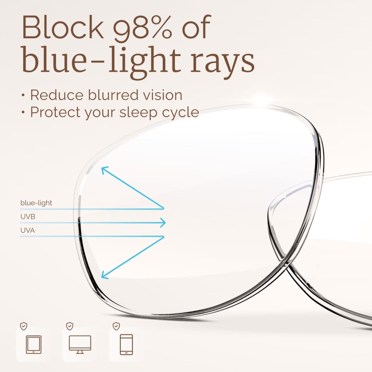 CCVOO Reading Glasses for Women/Men, Eyeglasses, Blue Light Readers for Women/Men, Computer Eye Glasses, Cheaters thumbnail 4